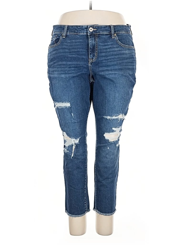 Pre-owned Torrid Jeans In Blue