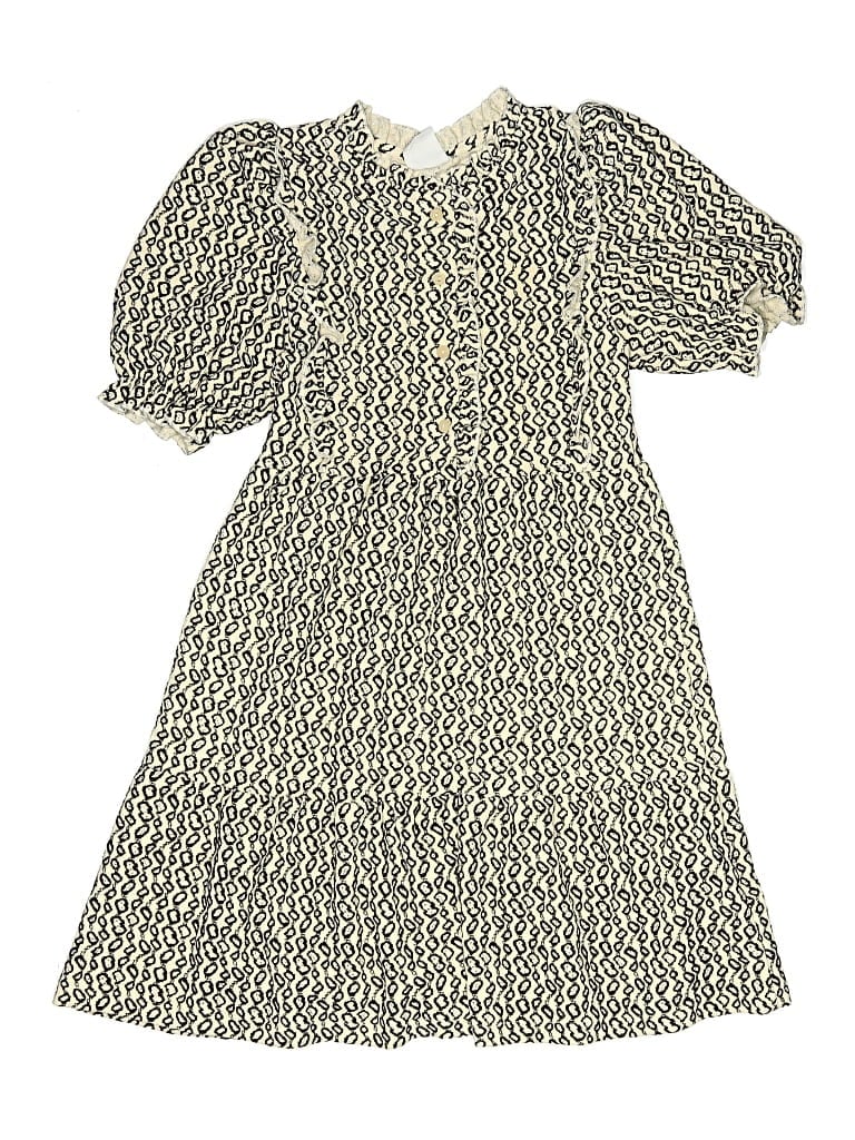 Pre-owned Zara Kids' Dress In White