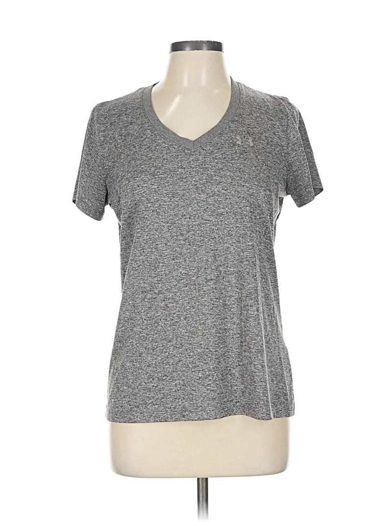 Pre-owned Under Armour Short Sleeve T-shirt In Gray