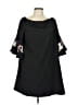Jennifer Lopez Black 3/4 Sleeve Blouse Size L - photo 1