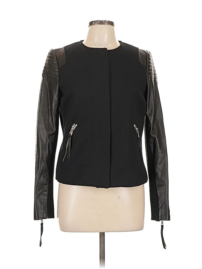 Pre-owned Rebecca Taylor Jacket In Black