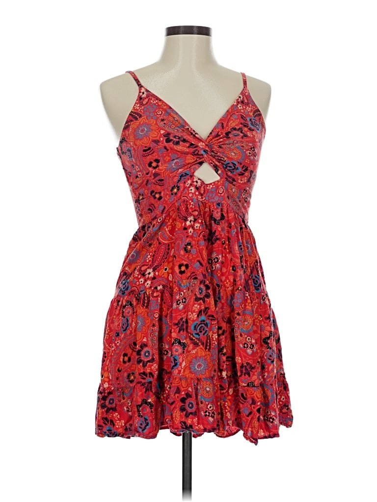 Pre-owned Angie Cocktail Dress In Red