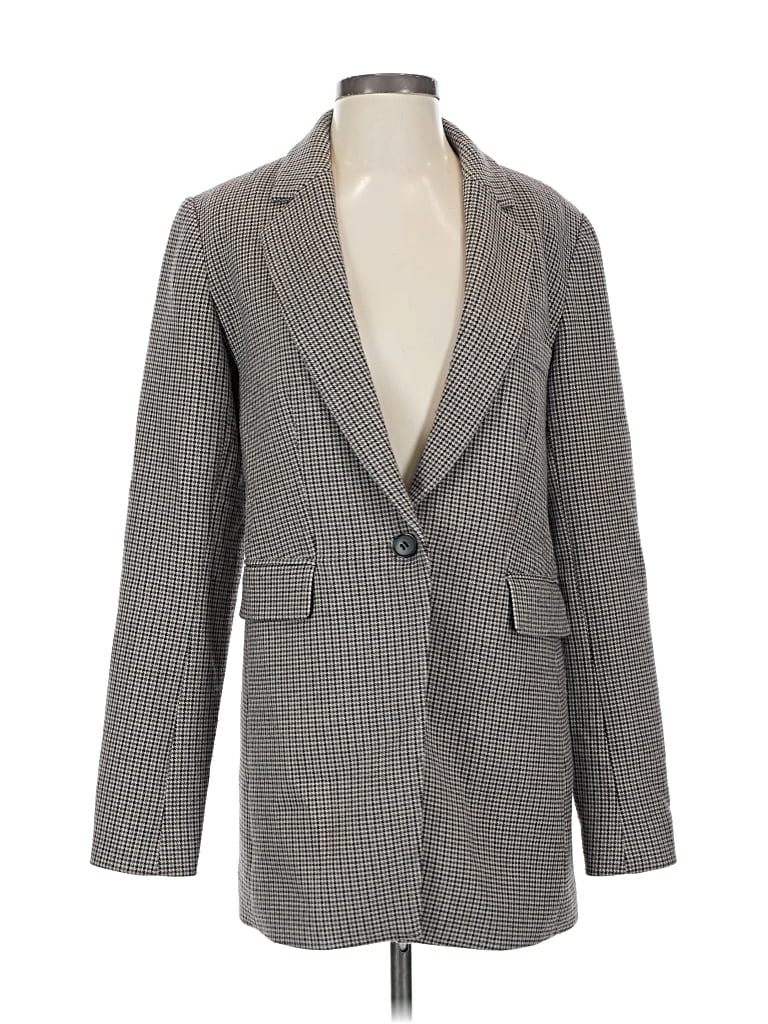 Pre-owned Nordstrom Blazer Jacket In Gray