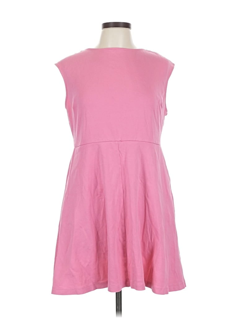 Pre-owned New York And Company Casual Dress In Pink