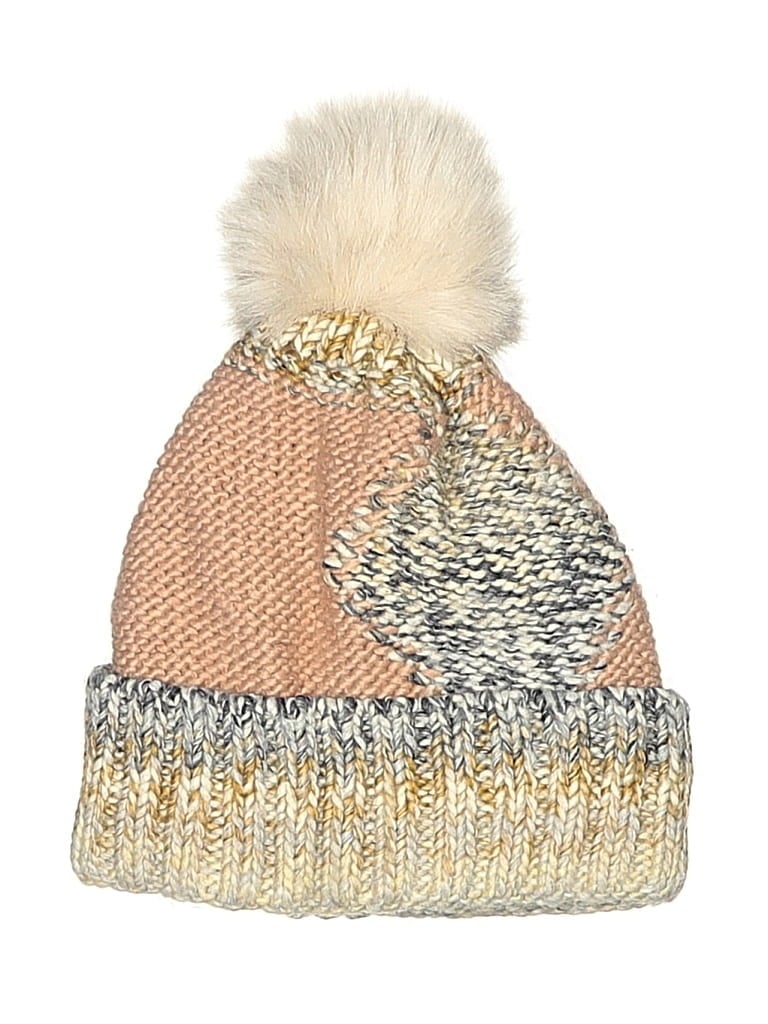 UNBRANDED Pre-owned Beanie Hat In Brown