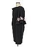 Jennifer Lopez Black 3/4 Sleeve Blouse Size L - photo 5