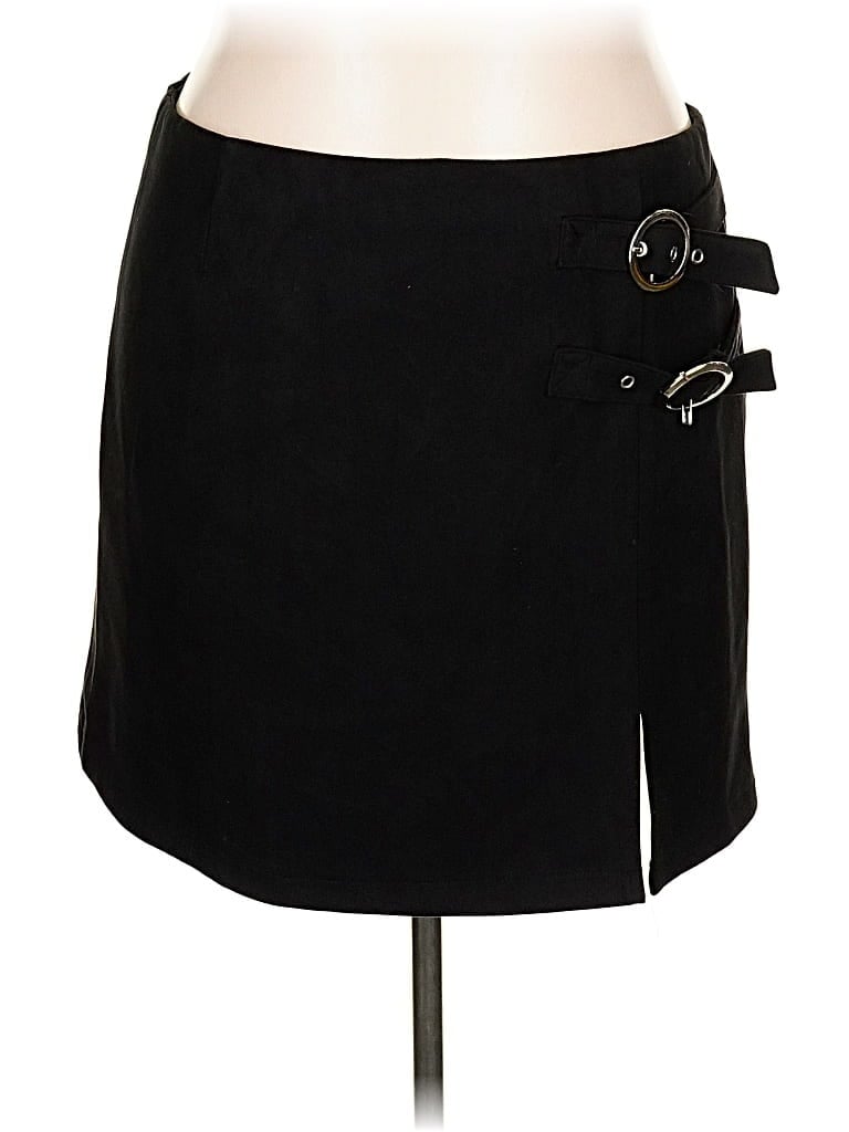 Pre-owned Haute Fox Casual Skirt In Black