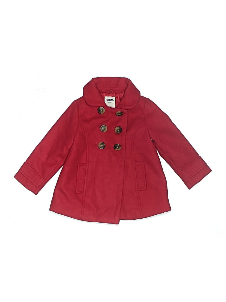 Pre-owned Old Navy Kids' Coat In Red