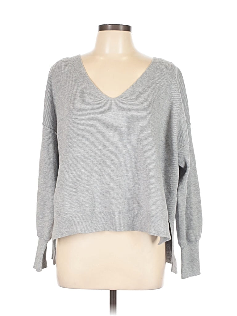 Pre-owned Abound Pullover Sweater In Gray
