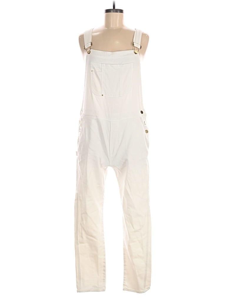 Pre-owned Frame Overalls In White