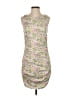 Le Lis Print Tan Pink Casual Dress Size M (estimated) - photo 1