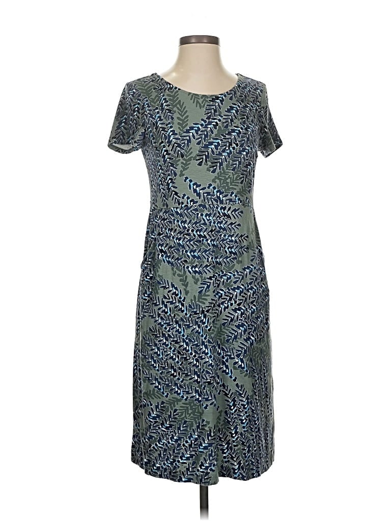 Pre-owned Nic + Zoe Casual Dress In Blue