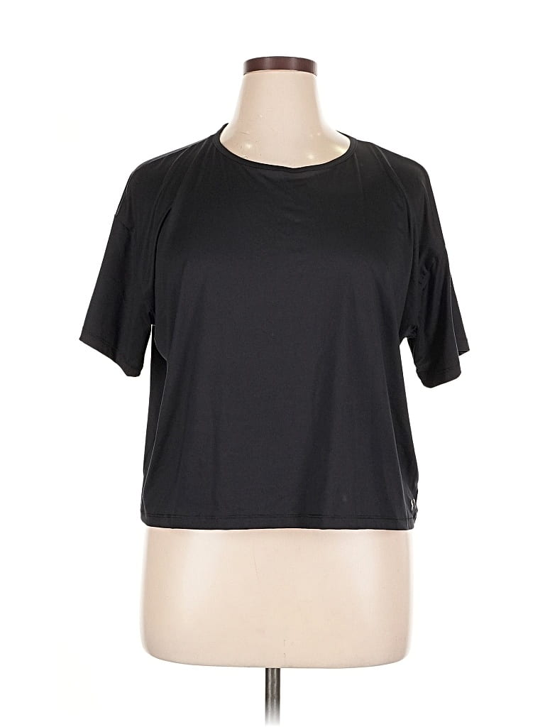 Pre-owned Under Armour Active T-shirt In Black