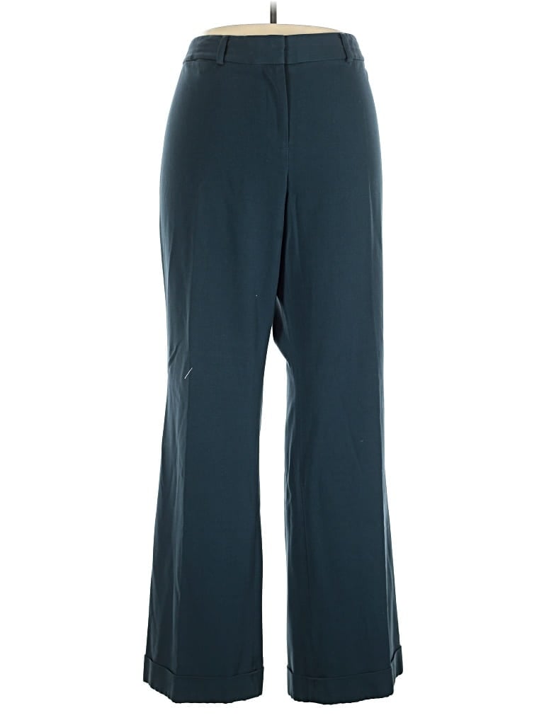 Pre-owned Lane Bryant Dress Pants In Blue