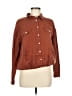 YFB 100% Lyocell Brown Long Sleeve Button-Down Shirt Size 6 - photo 1