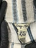 Indigo Rein Stripes Silver Linen Pants Size XL - photo 7
