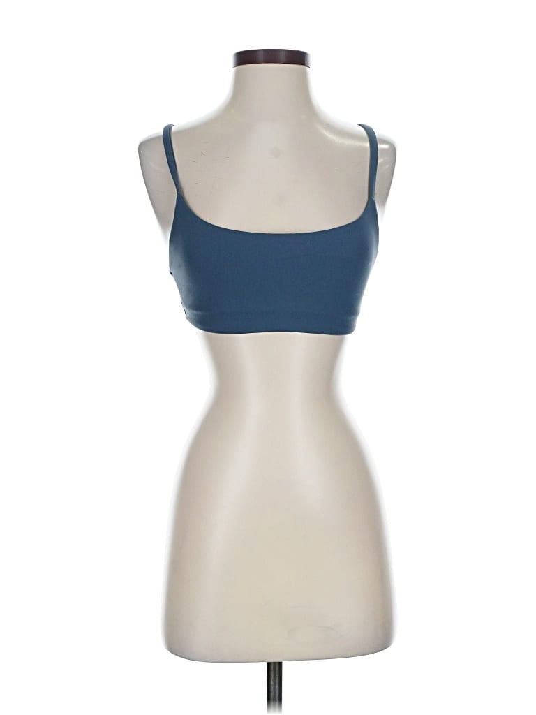 Pre-owned Lululemon Athletica Sports Bra In Gray