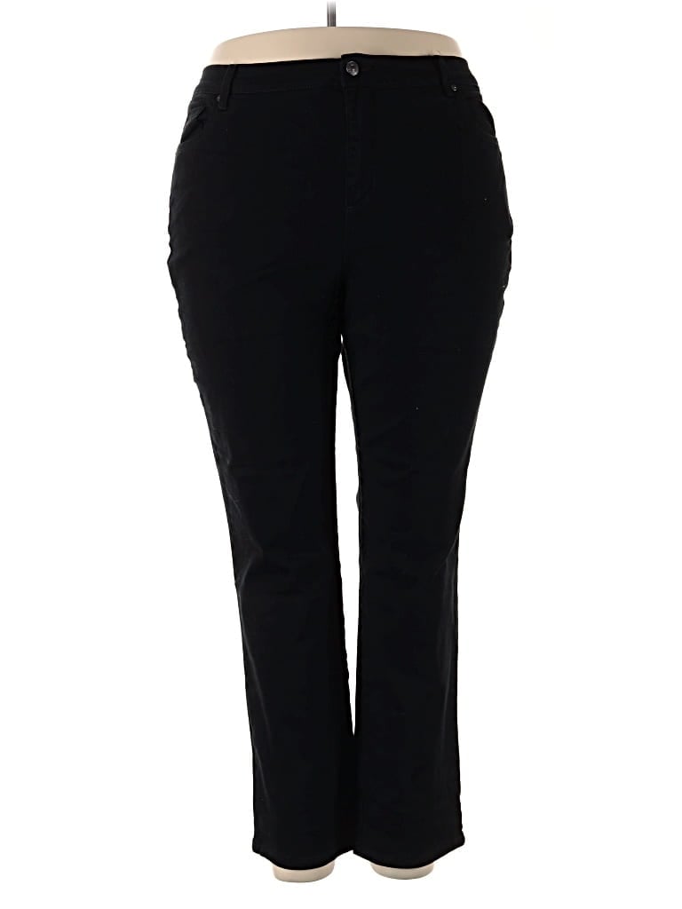 Pre-owned Gloria Vanderbilt Jeggings In Black