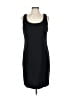 AGB Solid Black Casual Dress Size 10 - photo 1