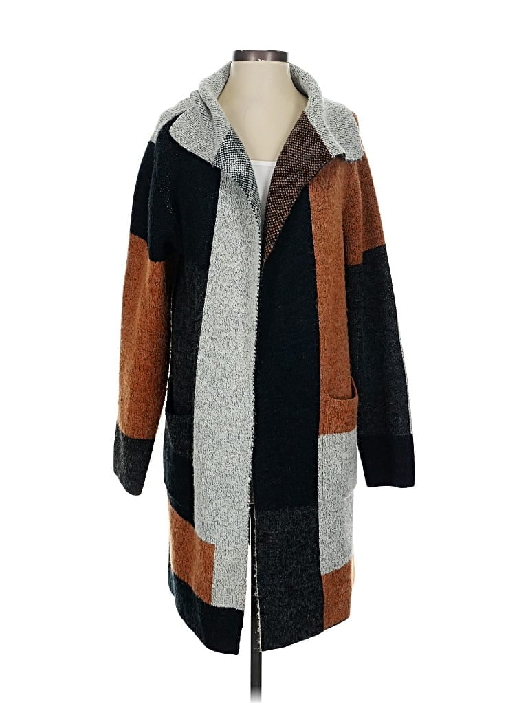 Pre-owned Max Studio Cardigan Sweater In Brown
