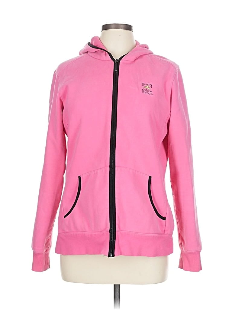 Pre-owned Gear For Sports Zip Up Hoodie In Pink
