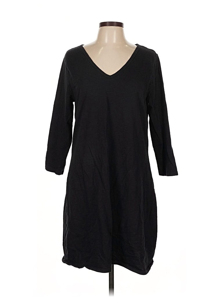 Pre-owned Daily Ritual Casual Dress In Black