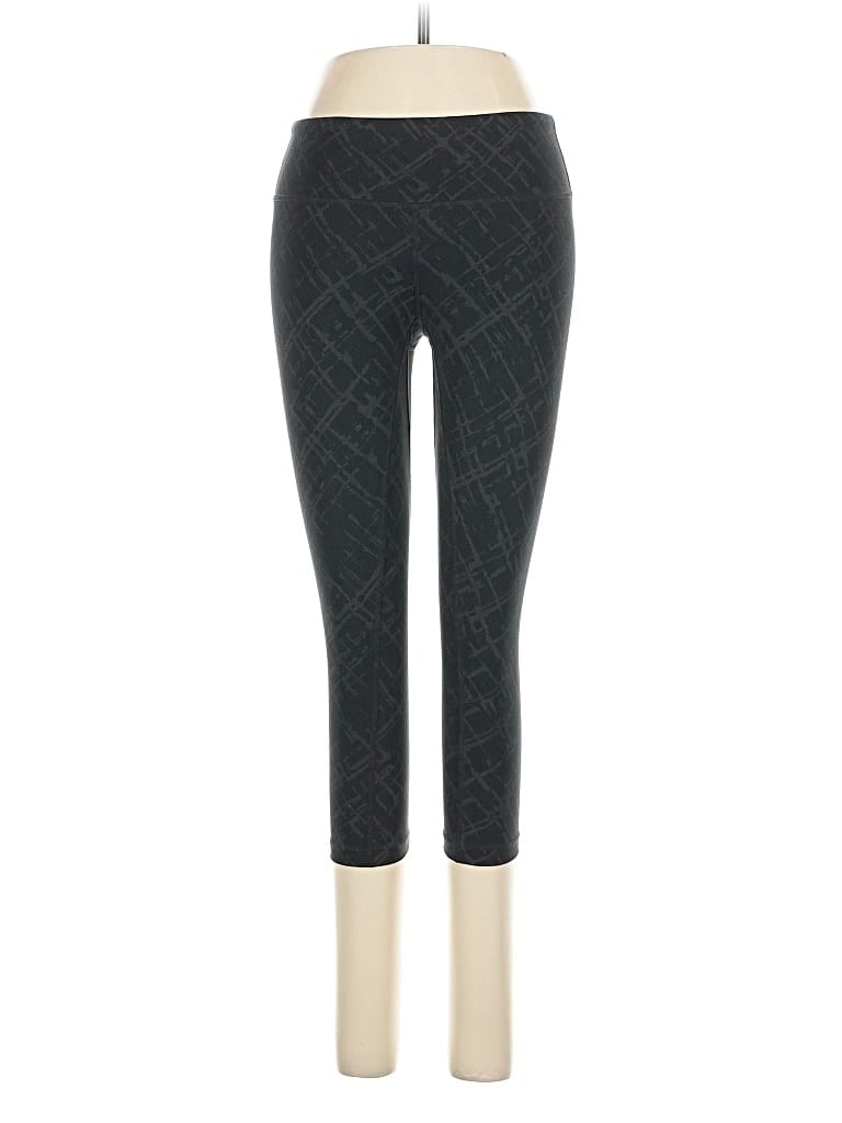 Pre-owned Asics Leggings In Black