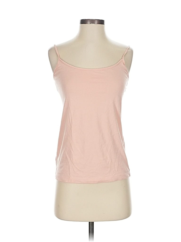Pre-owned Ann Taylor Loft Tank Top Pink Strapless Neckline Tops