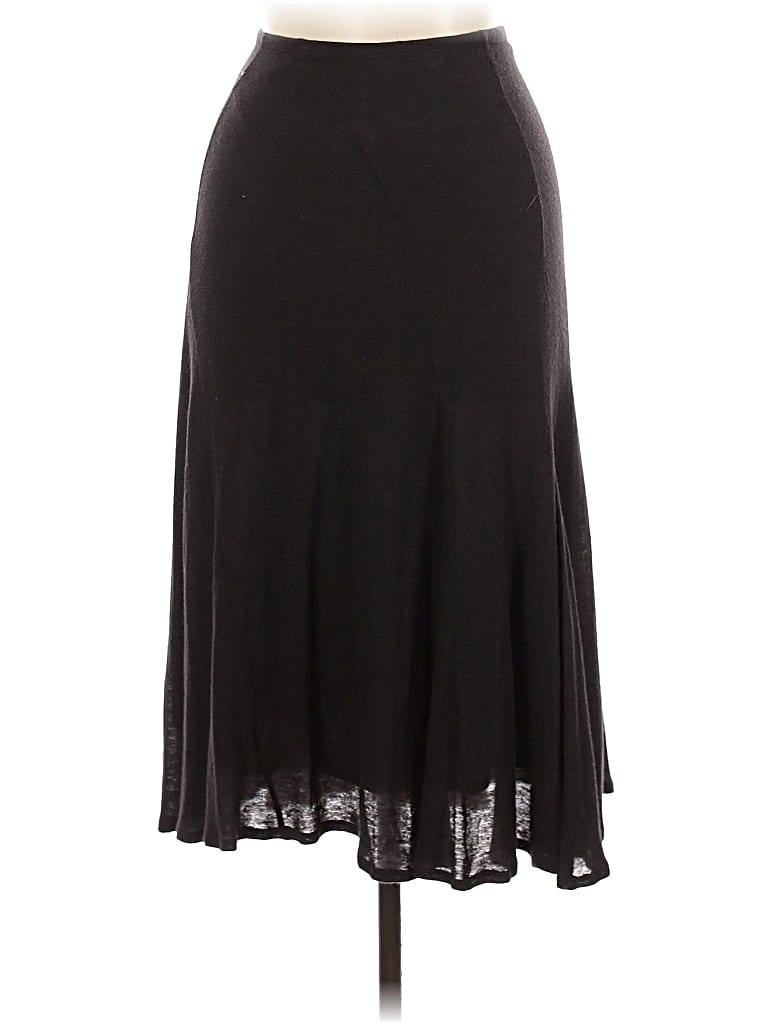 Pre-owned Eileen Fisher Formal Skirt In Gray