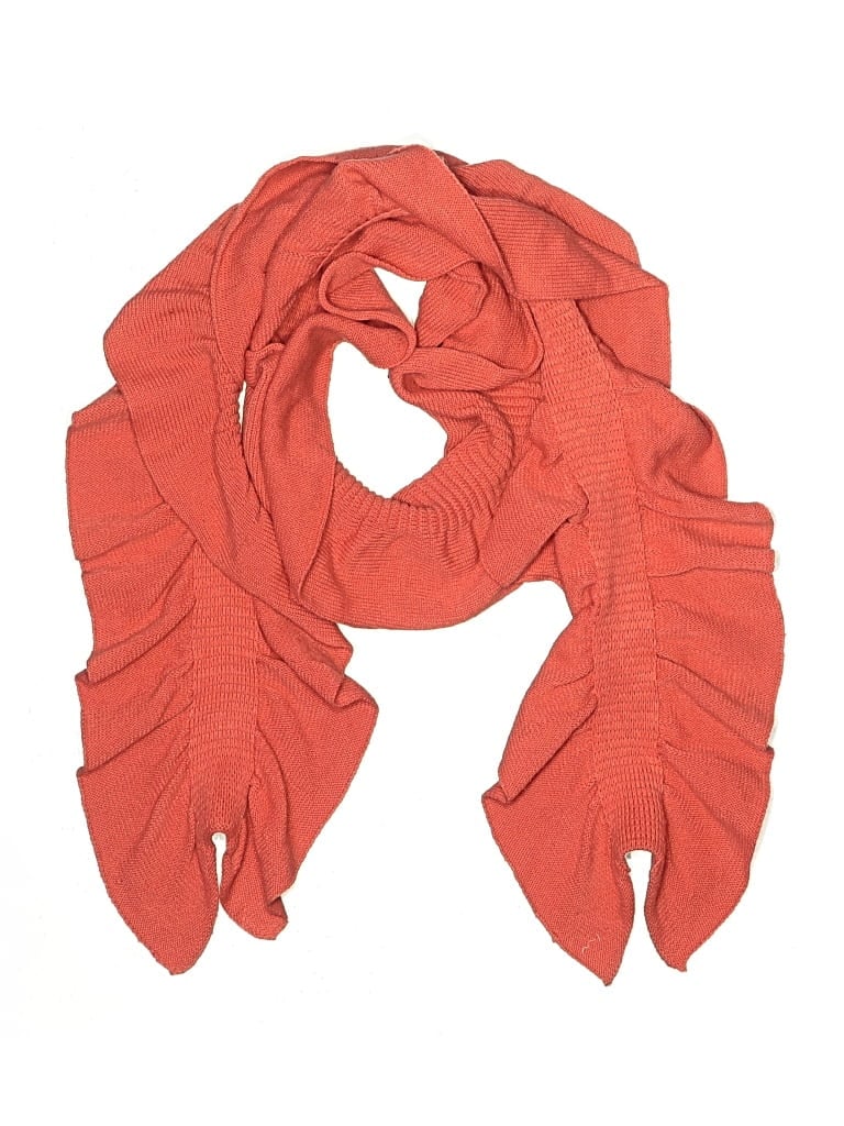 Pre-owned Echo Scarf In Orange