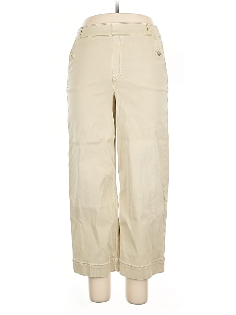Pre-owned Spanx Cargo Pants In Brown