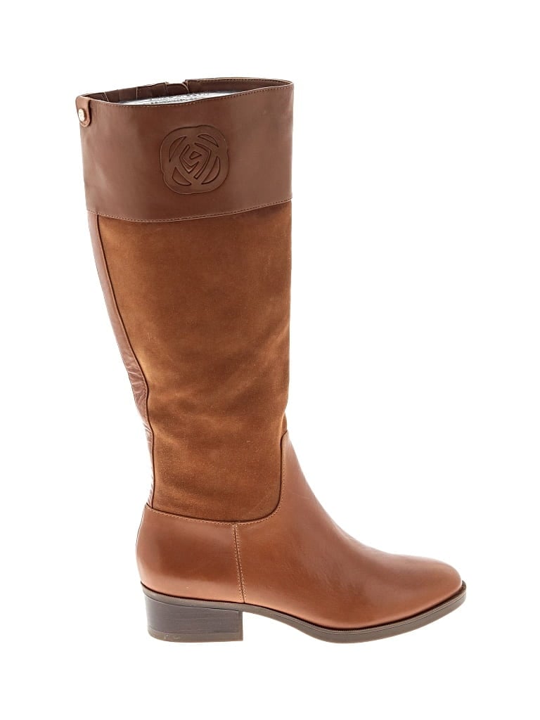 Pre-owned Taryn Rose Boots In Brown