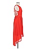 Monteau 100% Polyester Solid Red Casual Dress Size M - photo 4