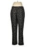 RACHEL Rachel Roy 100% Polyester Polka Dots Black Casual Pants Size 8 - photo 2