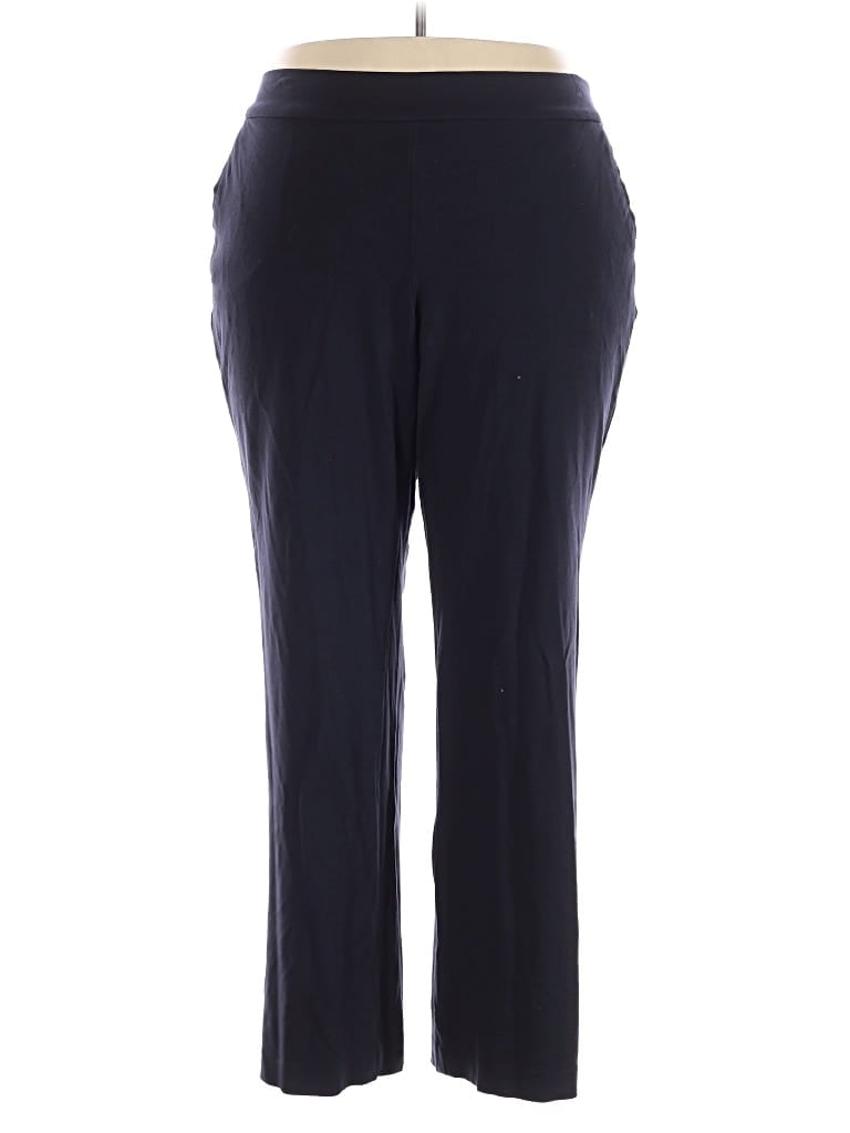 Pre-owned Lane Bryant Casual Pants In Blue