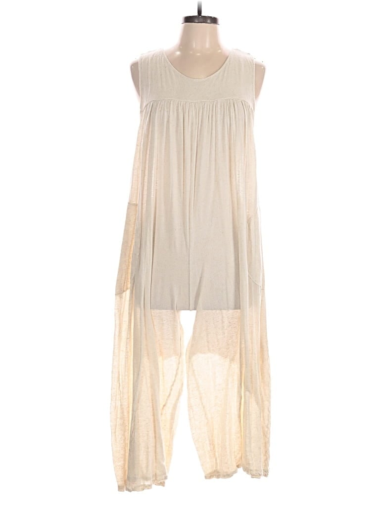 Pre-owned Fp Beach Jumpsuit In White