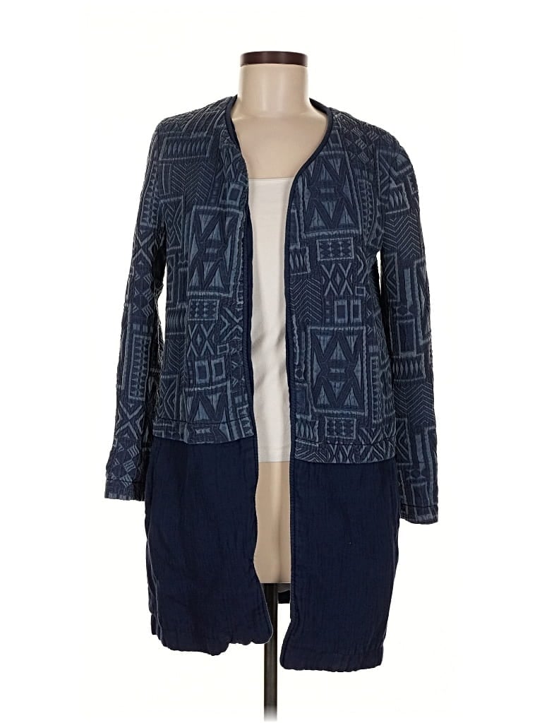 Pre-owned Zara Basic Jacket In Blue