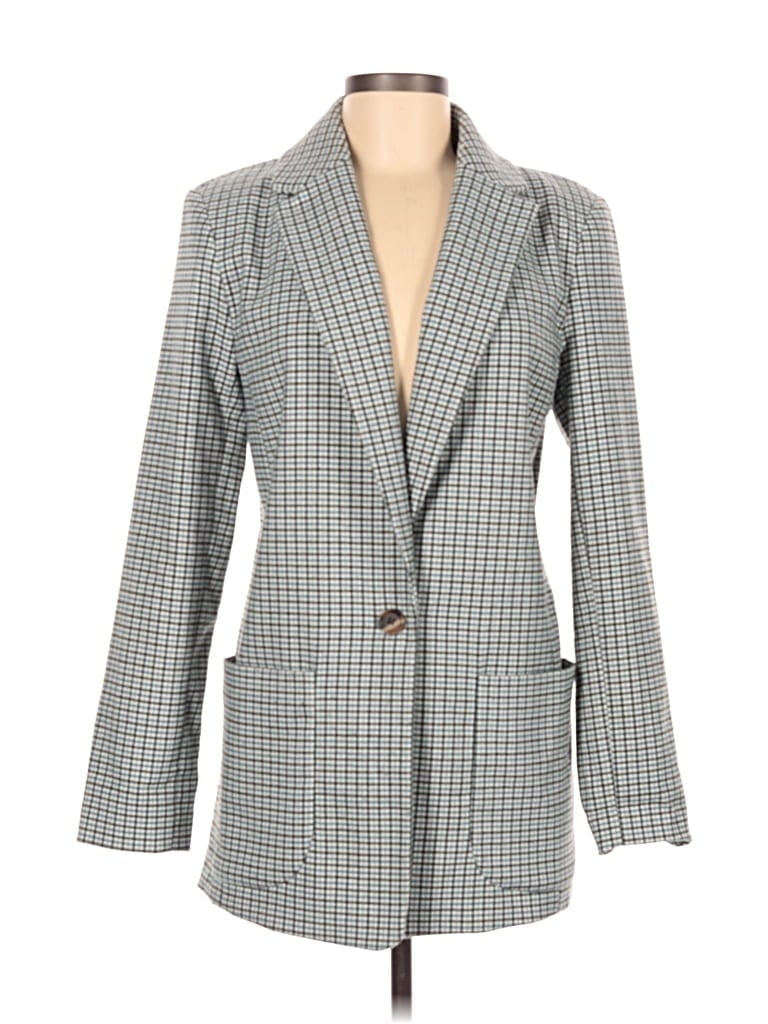 Pre-owned A New Day Blazer Jacket In Gray