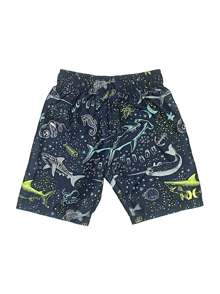 Pre-owned Hurley Kids'  Board Shorts In Blue