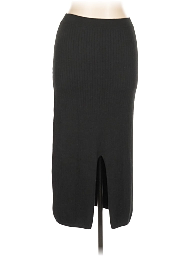 Pre-owned Free People Casual Skirt In Black