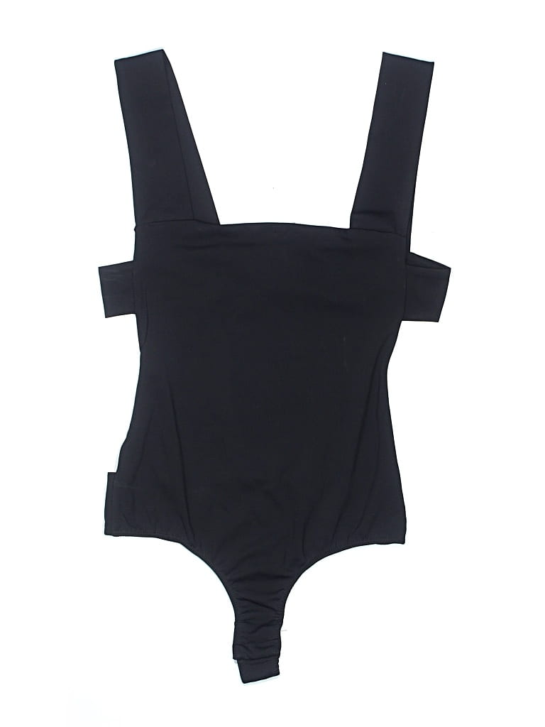 Pre-owned Intimately By Free People Bodysuit In Black