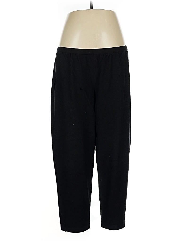 Pre-owned Eileen Fisher Active Pants In Black