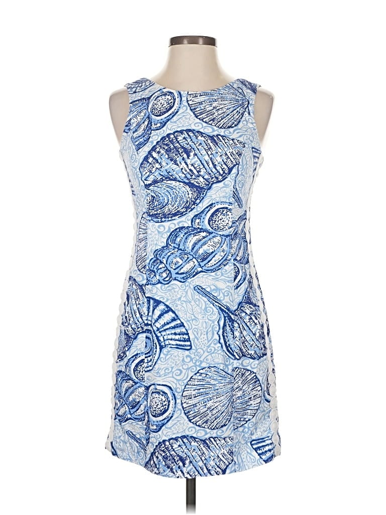 Pre-owned Lilly Pulitzer Cocktail Dress In Blue