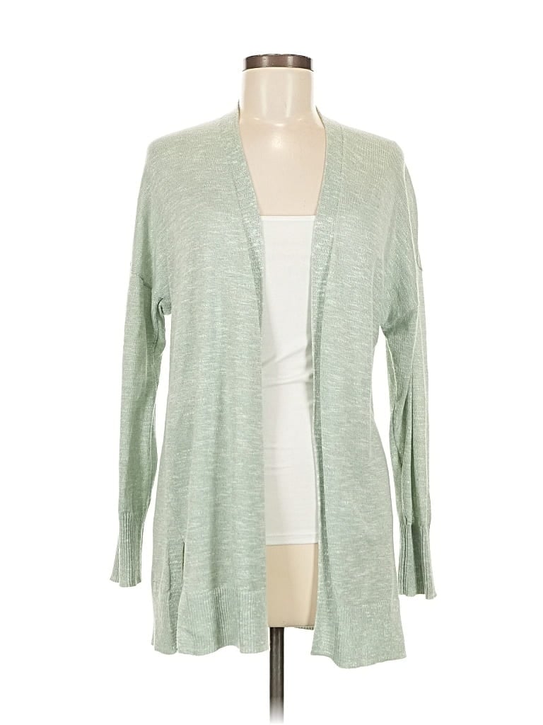 Pre-owned Nine West Cardigan Sweater In Green