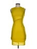 Topshop Solid Yellow Cocktail Dress Size 2 - photo 1