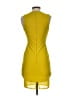 Topshop Solid Yellow Cocktail Dress Size 2 - photo 2