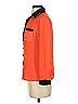 Alyssa 100% Polyester Color Block Orange 3/4 Sleeve Blouse Size S - photo 5