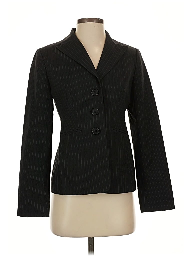 Pre-owned Ann Taylor Factory Blazer Jacket In Black