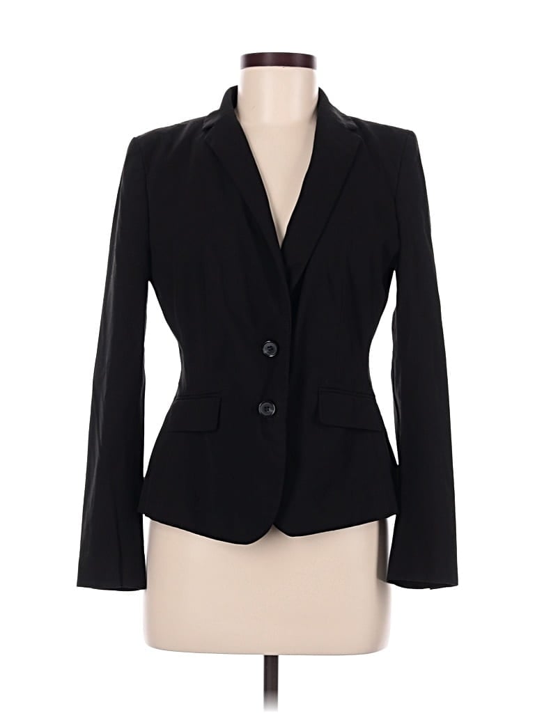 Pre-owned Ann Taylor Factory Blazer Jacket In Black