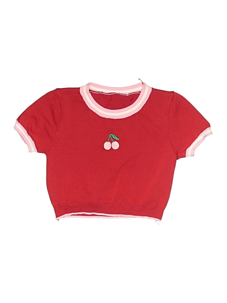 Pre-owned Unbranded Kids' Sweater Vest In Red